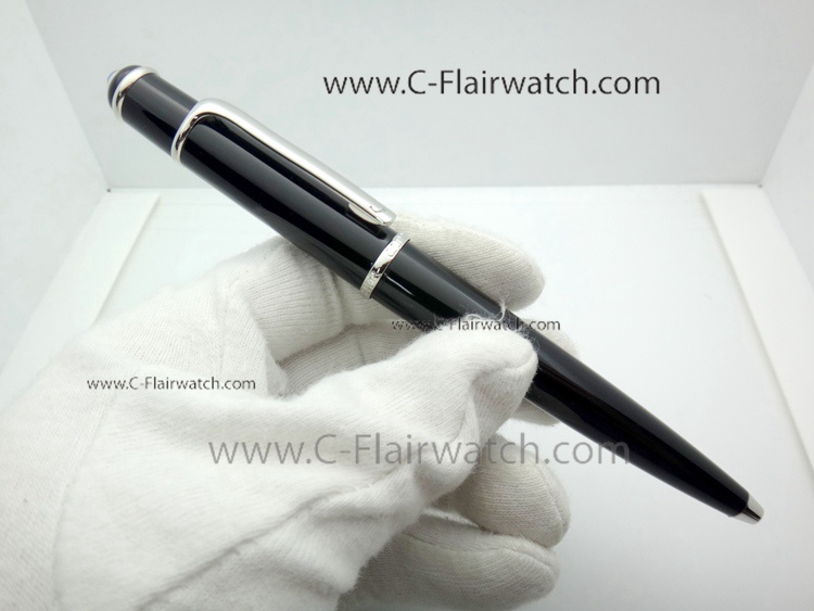 AAA Quality Cartier Diabolo de Ballpoint Pen Black Resin